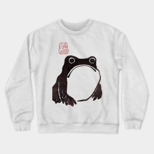 Grumpy Frog Dark - Matsumoto Hoji Crewneck Sweatshirt